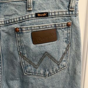 Wrangler light blue denim jeans
